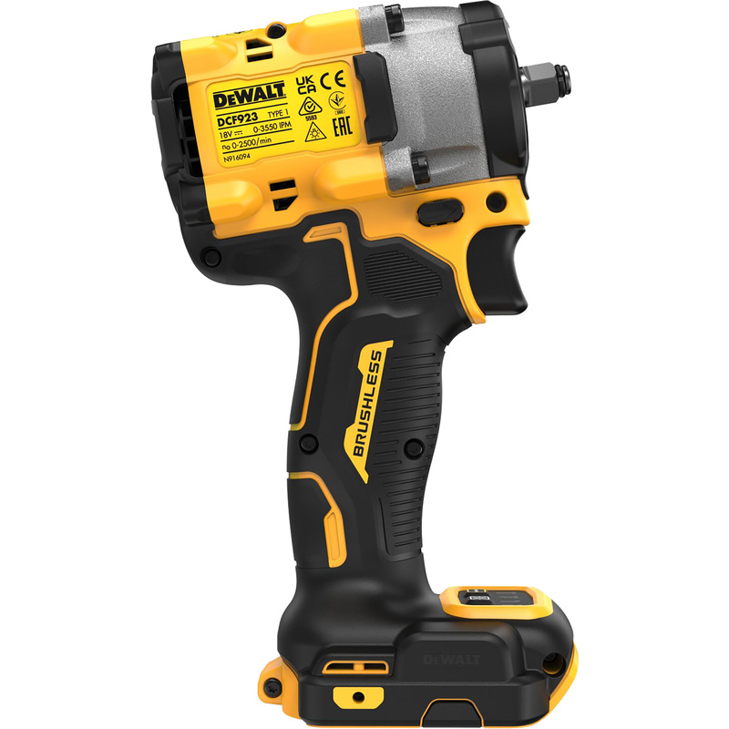 DeWALT DCF923N-XJ compacte accu slagmoersleutel (body) 18V Li-ion