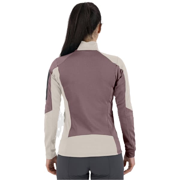 Veste polaire ski rando KARPOS CHERZ W FLEECE OAT/DECO ROSE