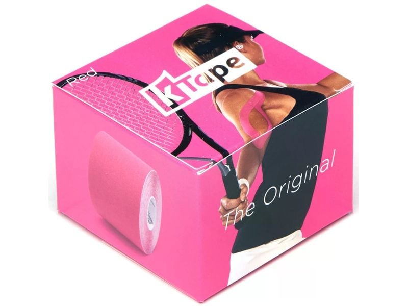 K-Tape K-Tape pink 5 cm x 5 m Atmungsaktives Kinesiology Tape für Muskeln und Gelenke