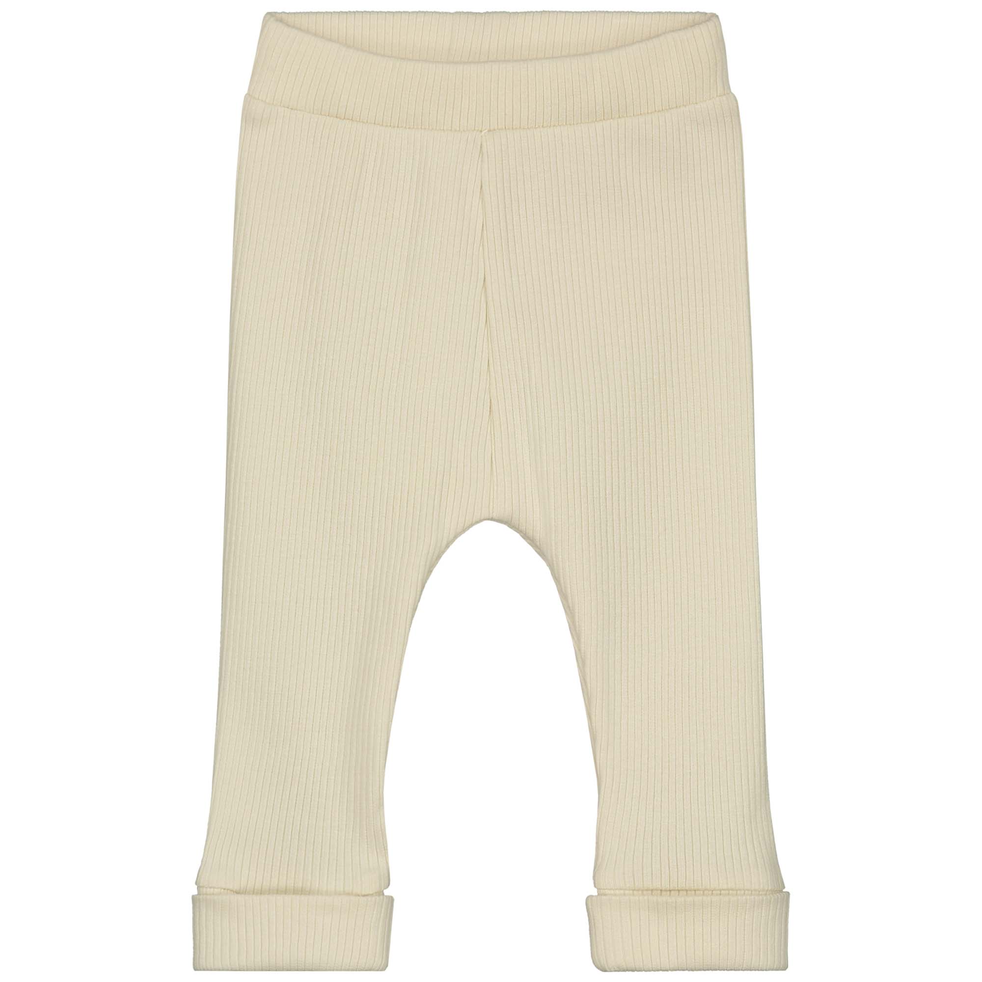 Prénatal newborn broek rib  effen beige