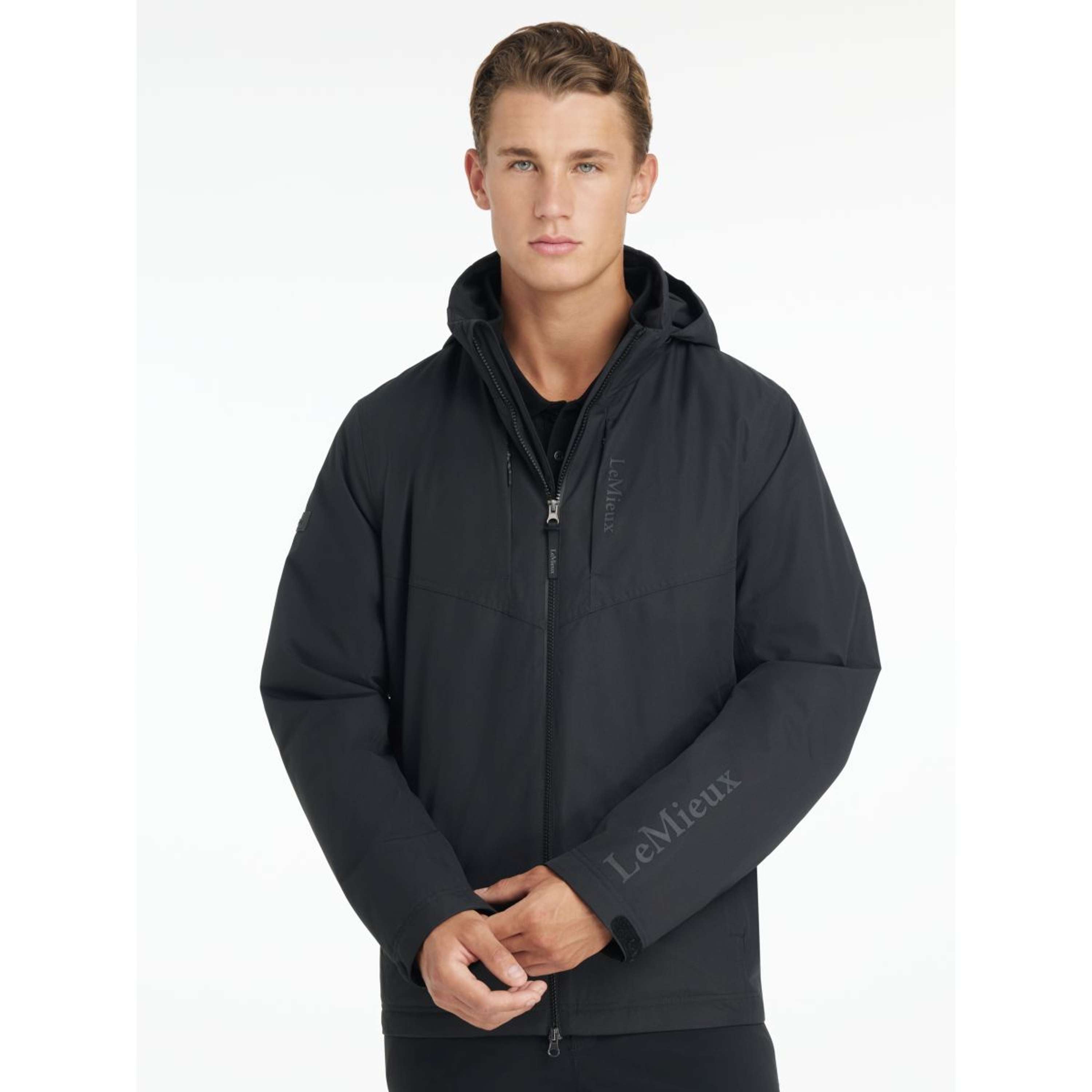 LeMieux Regenjas Team Waterproof Heren Zwart
