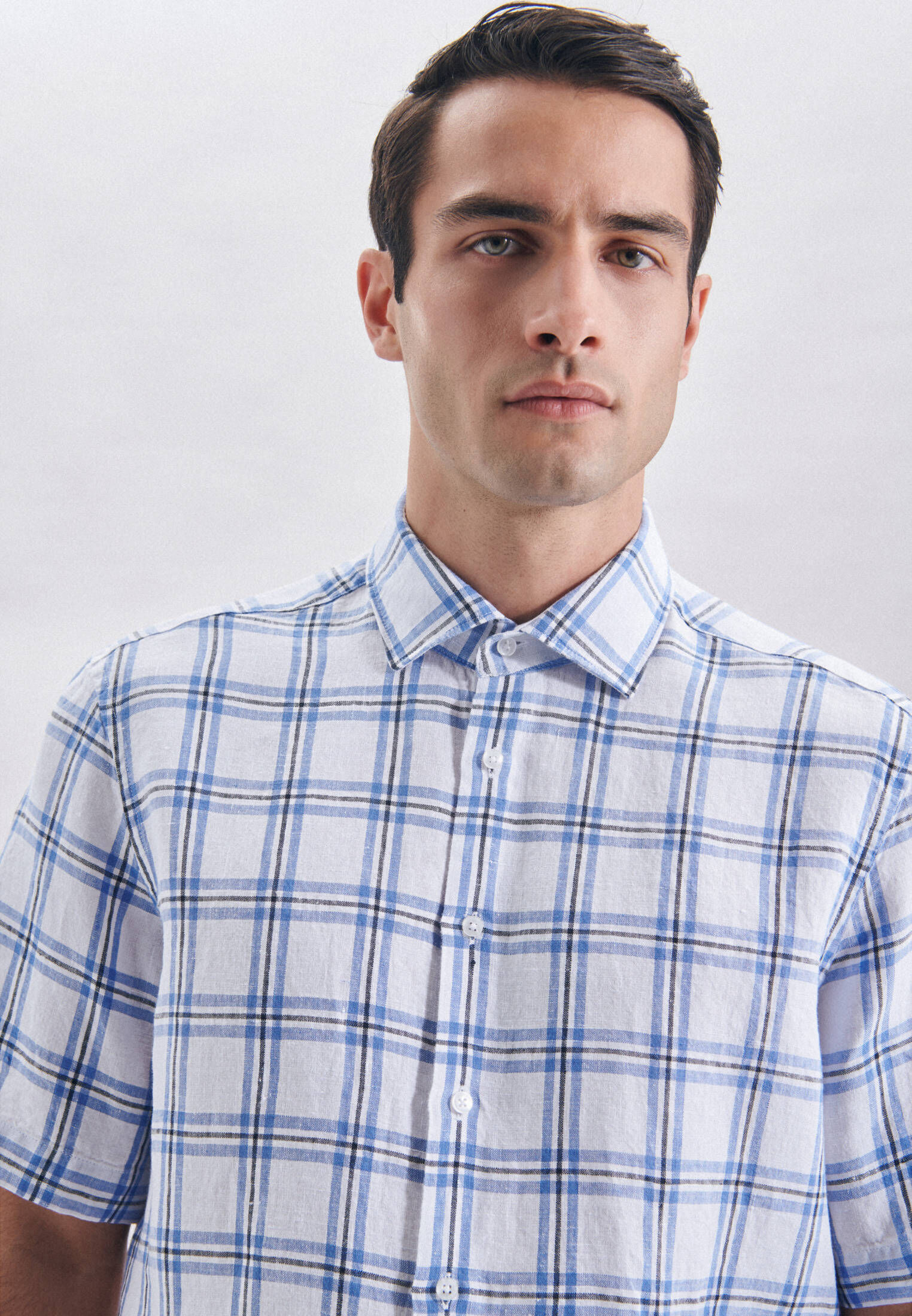 Seidensticker| Herren Leinenhemd Regular