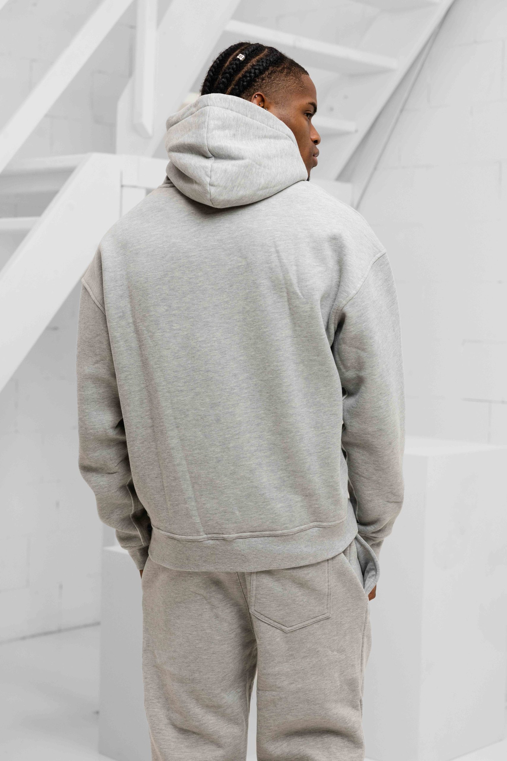 Black Bananas Ripped Monogram Trainingspak Heren Grijs