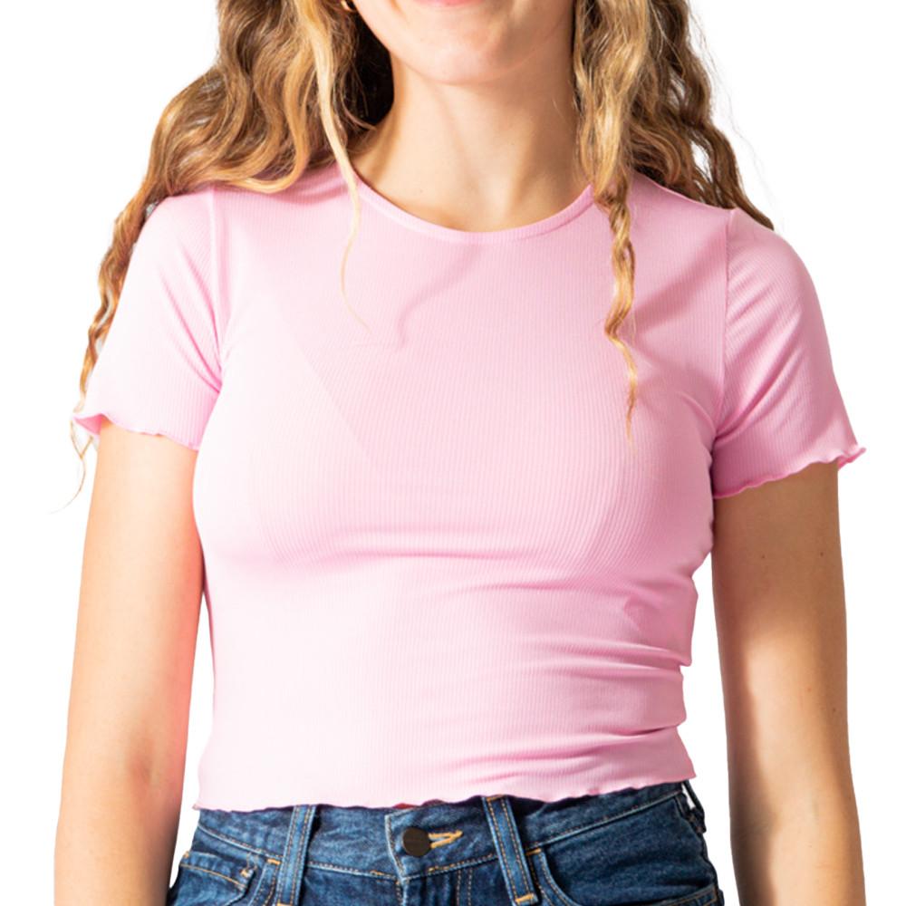 Vero Moda T-Shirt Rose Pâle Femme Vero Moda Madi Jill