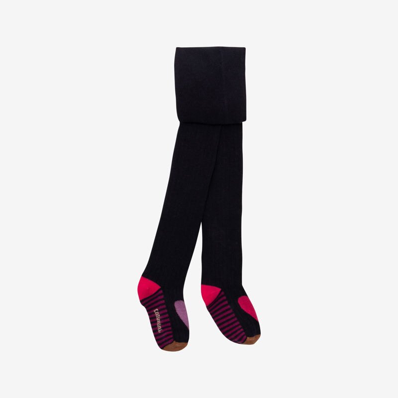Collants bébé fille marine à coeurs bleus Catimini Bleu