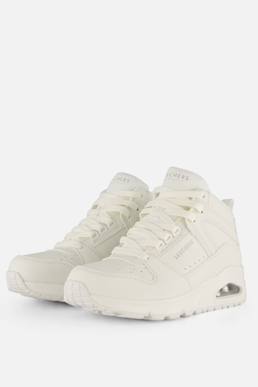 Skechers Uno High Regards Sneakers wit