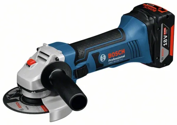 Bosch AKKUVINKELSLIBER GWS18-125V-LI SOLO LBOX