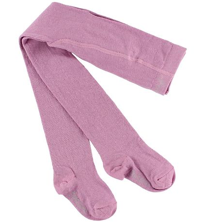Fuzzies Strumpfhosen - Wolle/Baumwolle - Gl. Rosa