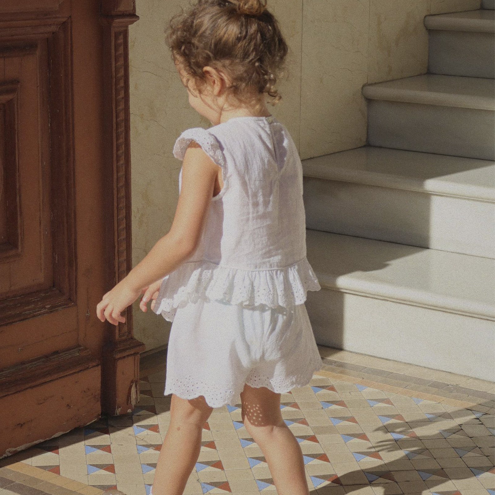Shorts RHW x KS Fiori Optic White