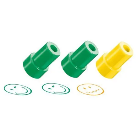 Herlitz Stempel SmileyWorld selbstfärbend, 3 Stück, 2 verschiedene Stempelmotive