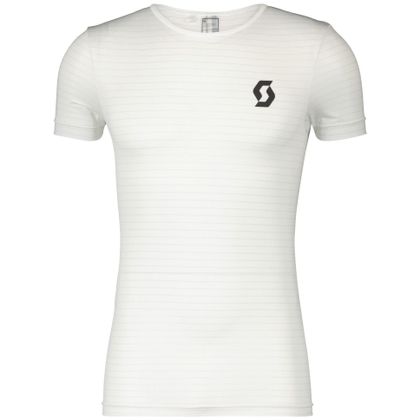 Maillot Technique Scott Underwear Carbon ss - Blanc / Noir