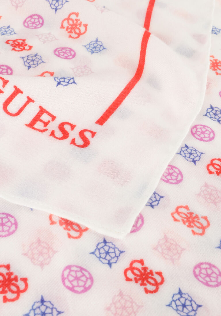 GUESS witte guess sjaal kefiah