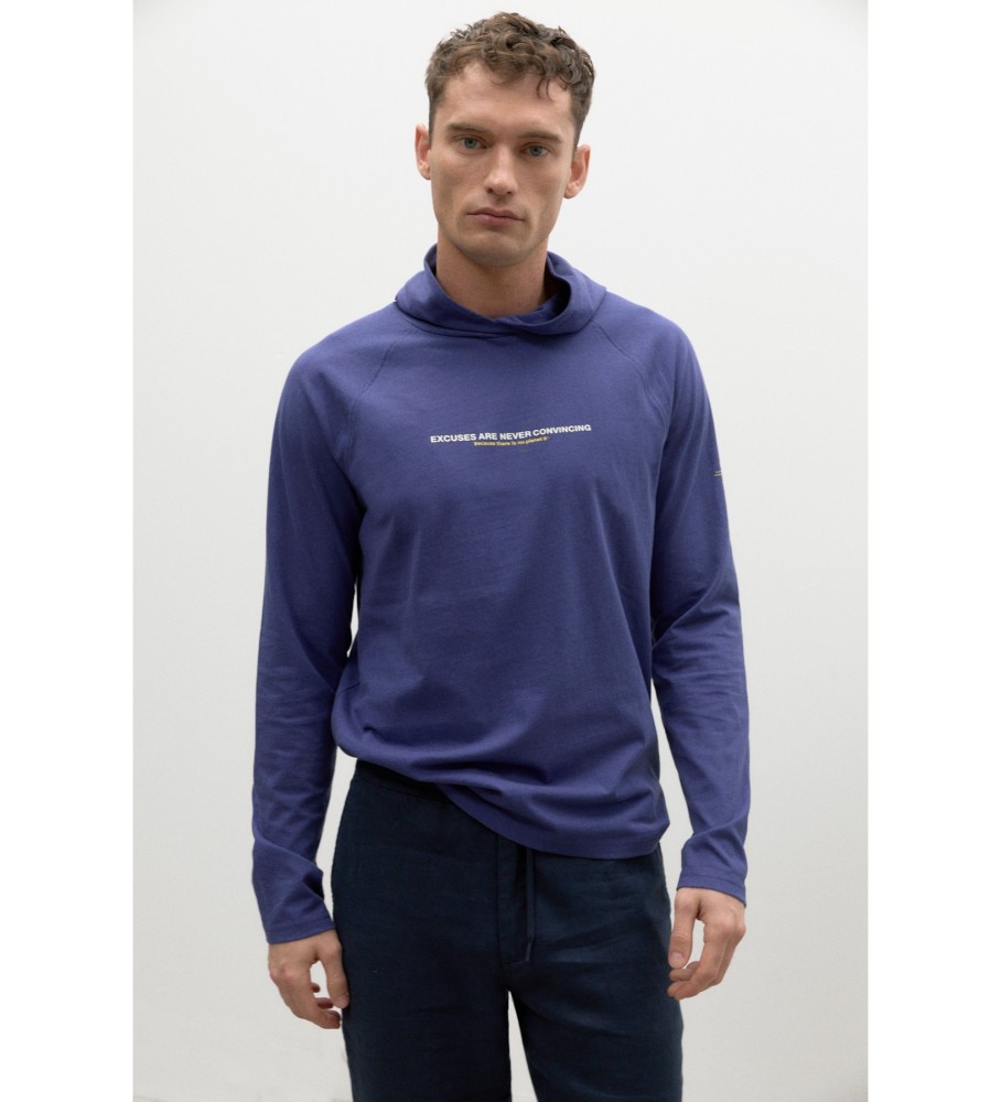 Camiseta ECOALF Onasalf, azul lavanda