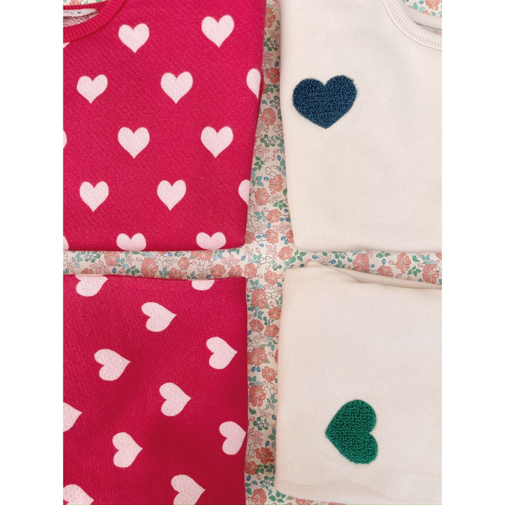 Køb Konges Sløjd Multi Heart Lou Terry Sweatshirt Ocs