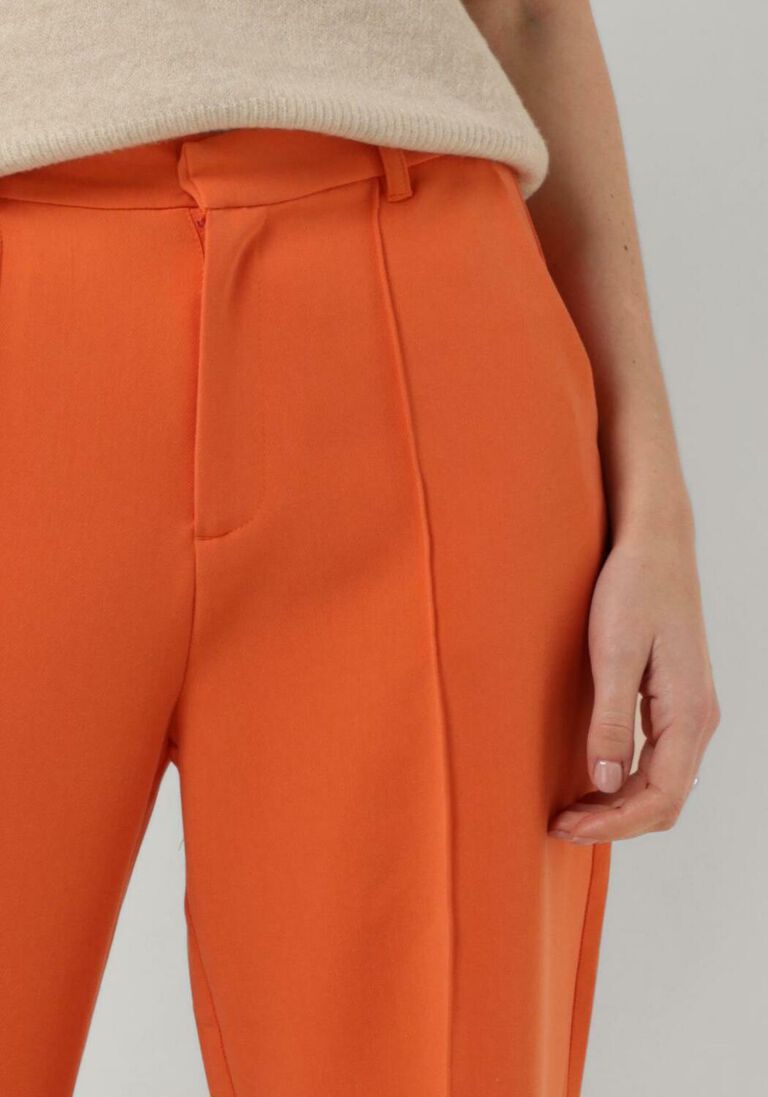 COLOURFUL REBEL oranje colourful rebel pantalon rus uni straight pants