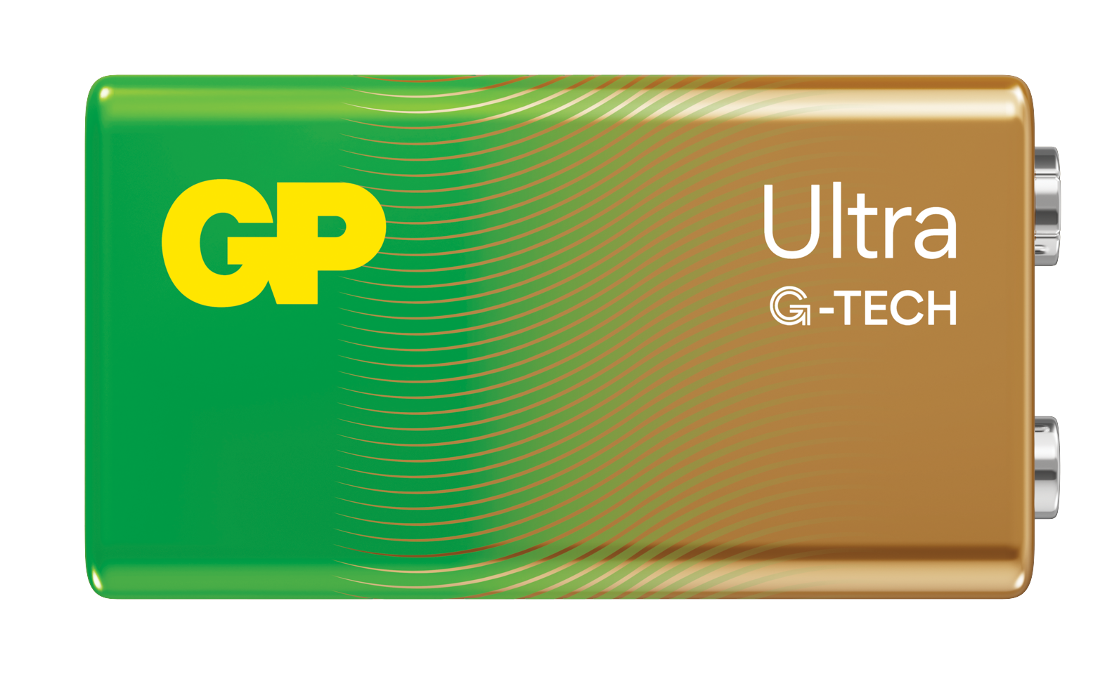 GP - Ultra Alkaline 9V Batteri, 1604AU/6LF22, 1-Pakke