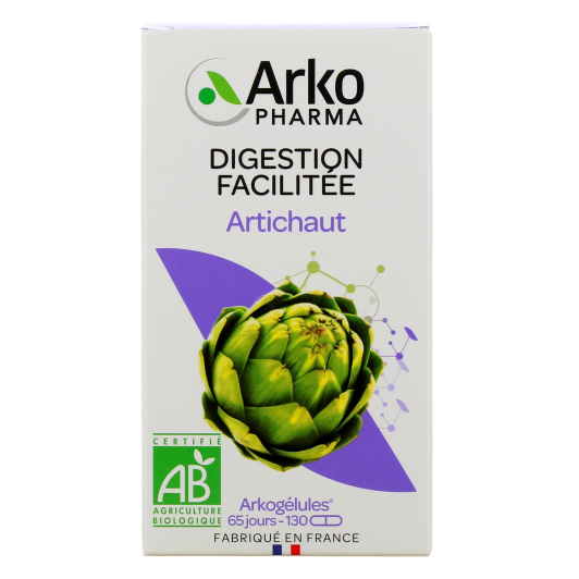Arkogélules Artichaut Bio 40 ou 130 gélules