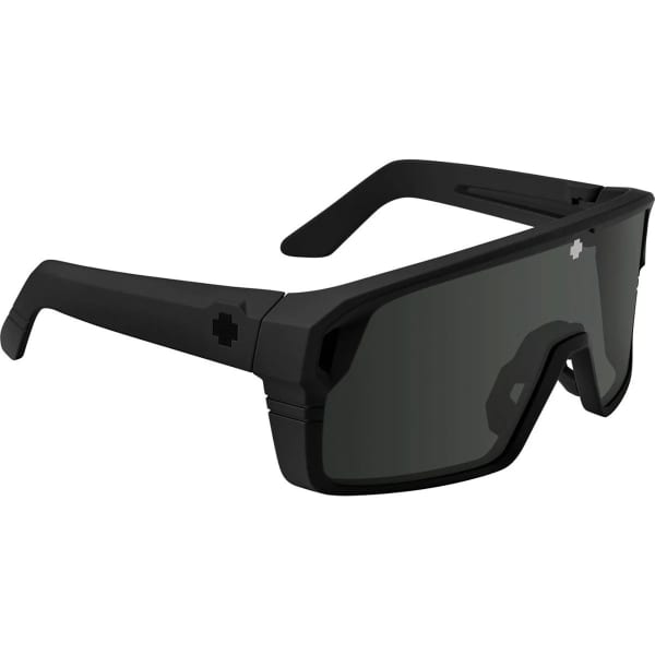 Lunette de soleil lifestyle SPY MONOLITH MATTE BLACK HAPPY GRAY GREEN BLACK SPECTRA MIRROR