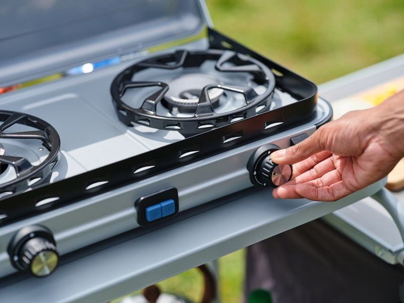 Campingaz - Camping Kitchen 2 Maxi CV - Camping Kooktoestel - 2-pits - Gas