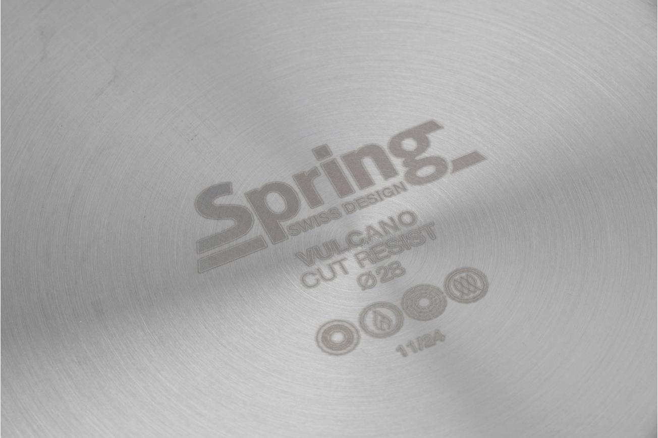 Spring Vulcano Cut Resist Frying Pan, koekenpan, 28 cm