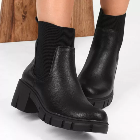 Bottines NOIR MERRY SCOTT