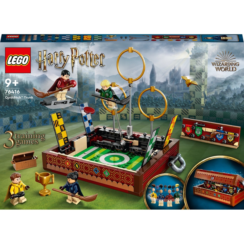 LEGO Harry Potter 76416 Quidditch-Koffer Baubares Spiele-Set