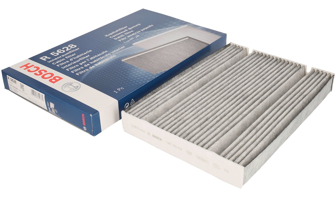 Pollenfilter, Aktivkulfilter