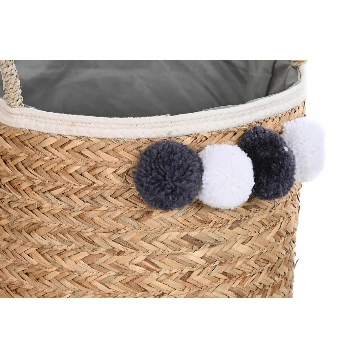 DKD Home Decor Set de basket naturel