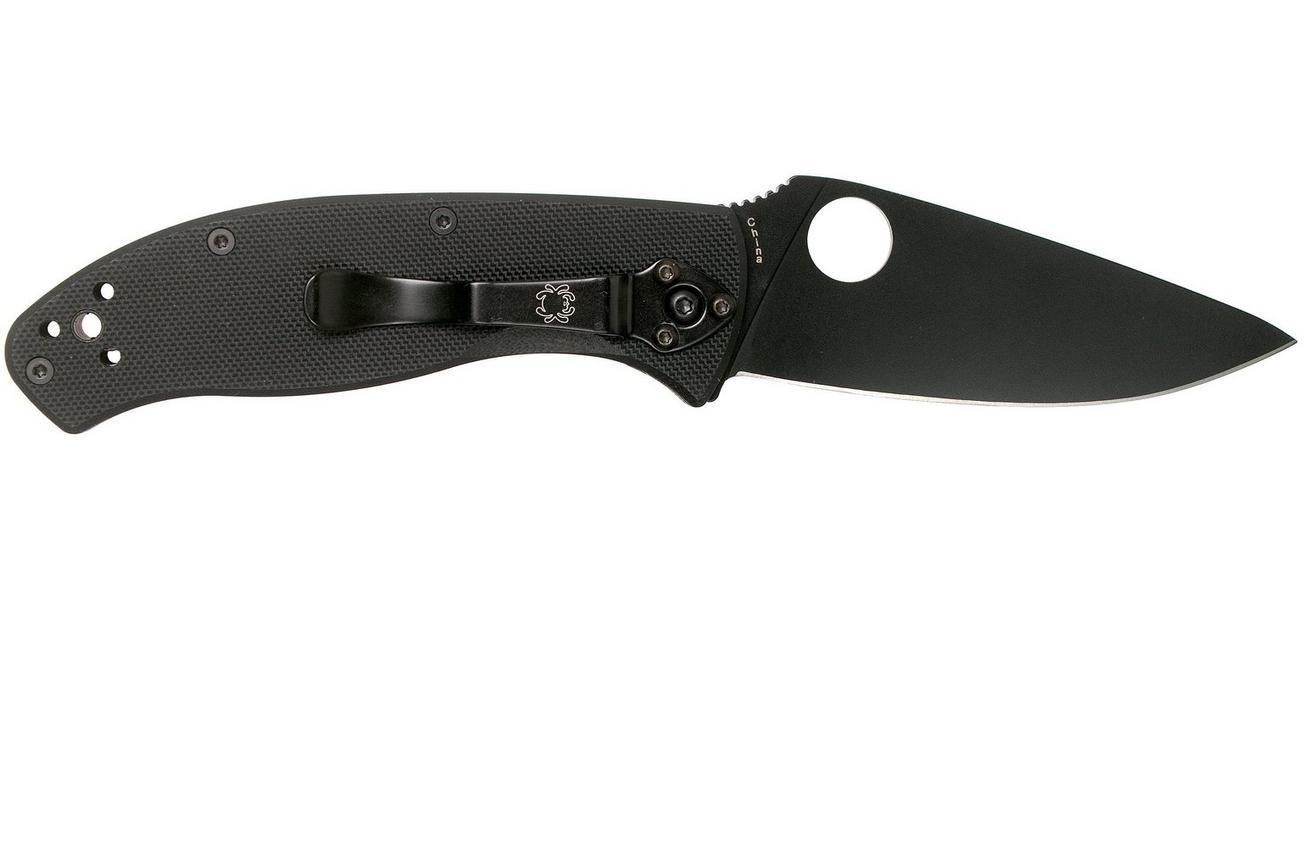 Spyderco Tenacious Black C122GBBKP zakmes