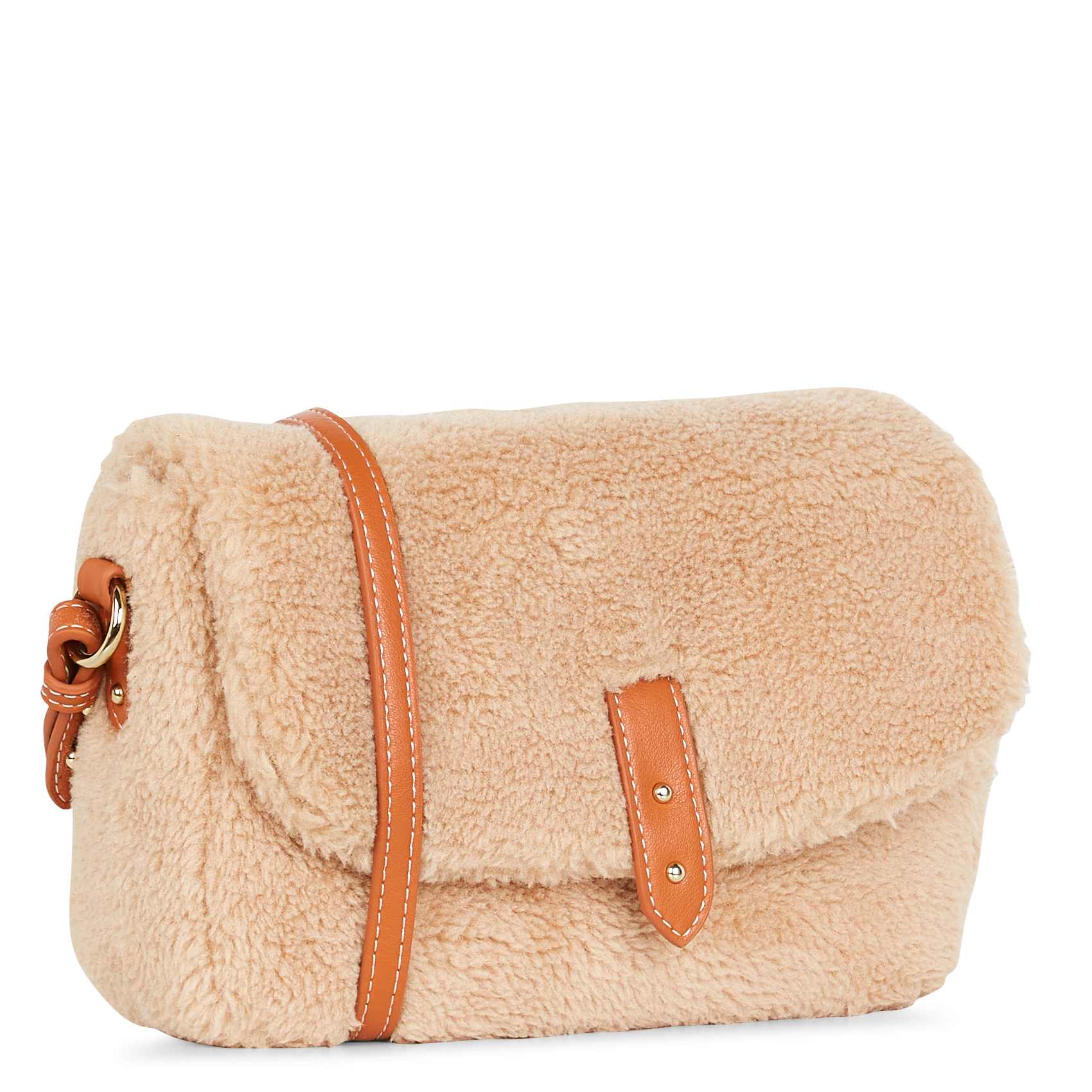 SERVAN - Sac bandoulière en cuir| Marron
