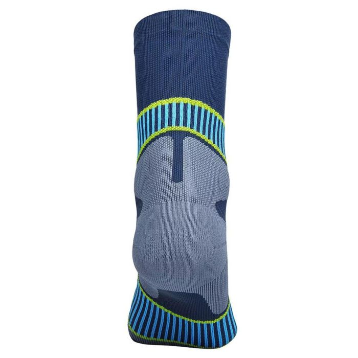 Bauerfeind Dame Strømper Run Performance Socks Mid Cut Blå