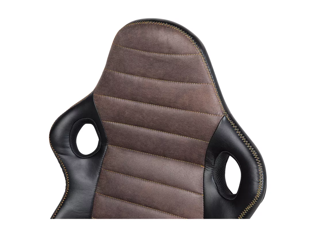 Chaise de bureau SUPREME Cuir PU Marron