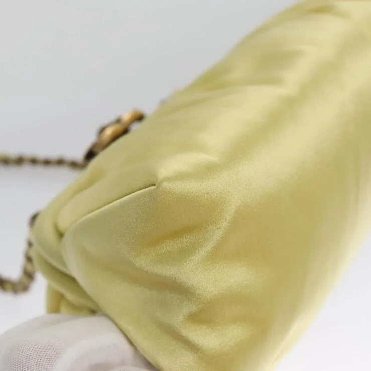 Chanel Vintage Chanel Handbag Yellow