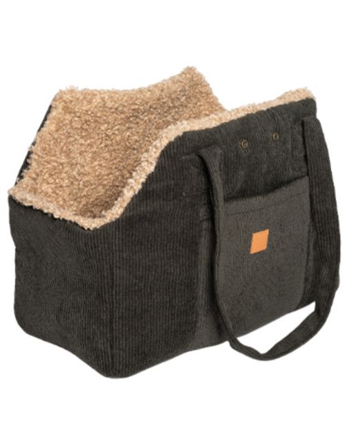 Pet & Co. Honden Draagtas Lucky - Hondenautoaccessoire - 46x35x24 cm Zwart