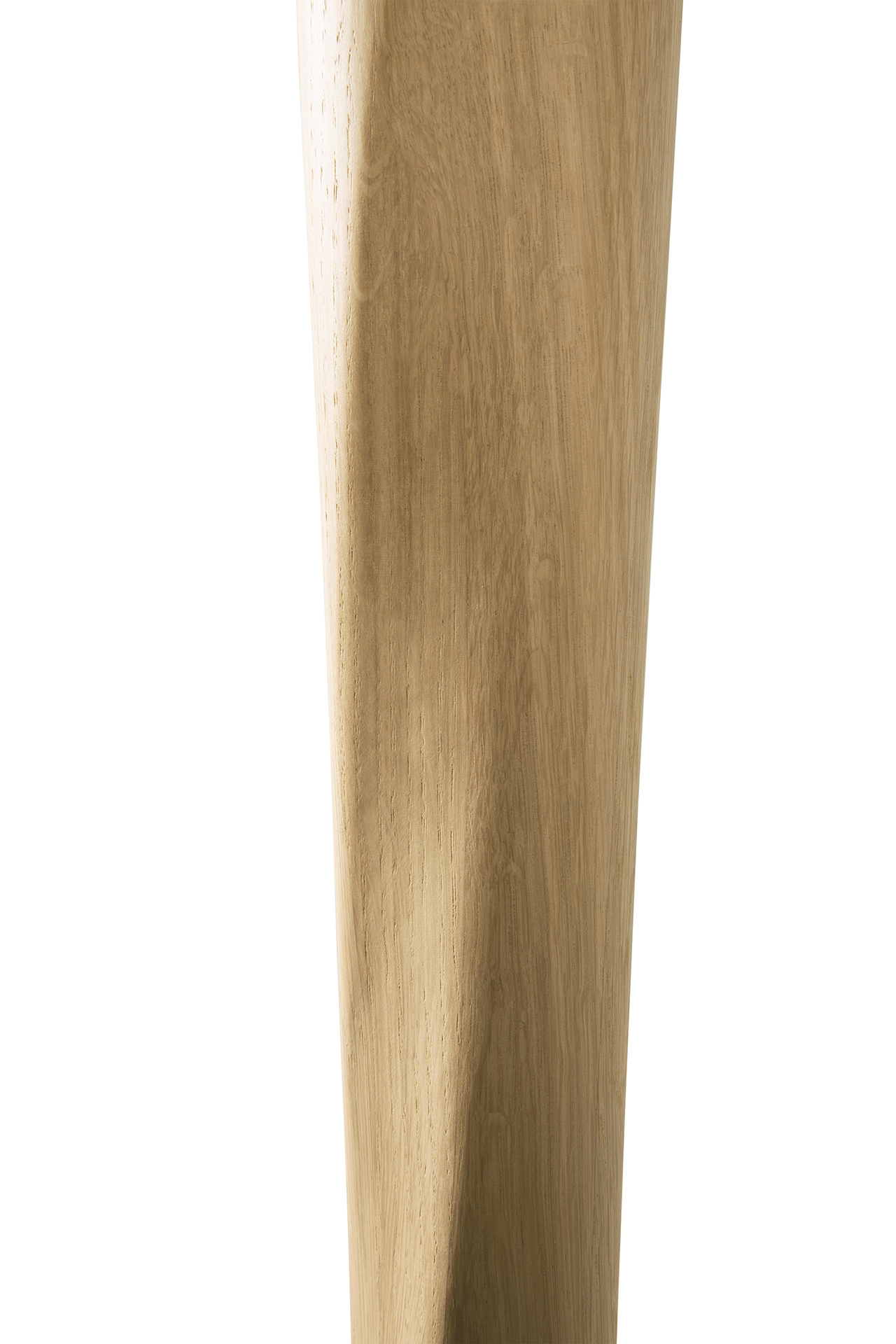 Torsion eettafel rond eiken Ø127 cm - hoogte: standaard 76cm