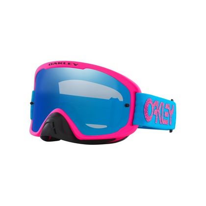 Masque cross Oakley O FRAME 2.0 BLUE CRACKLE BLACK ICE IRIDIUM 2024 - Bleu