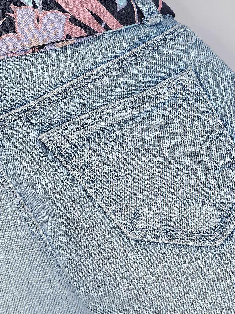 S.OLIVER Mädchen Jeansshorts  hellblau