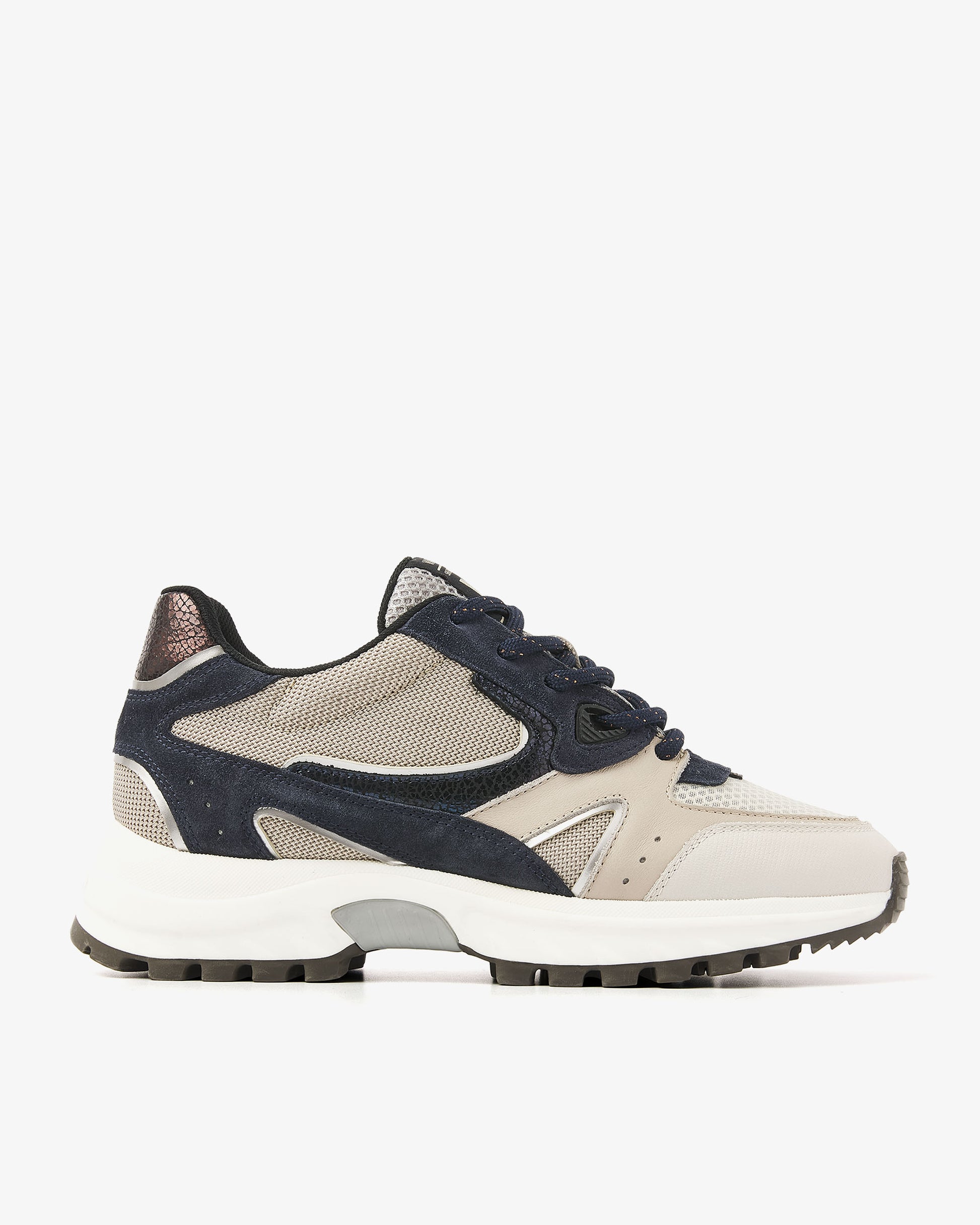 VIA VAI beige dames sneakers Danae Vicky