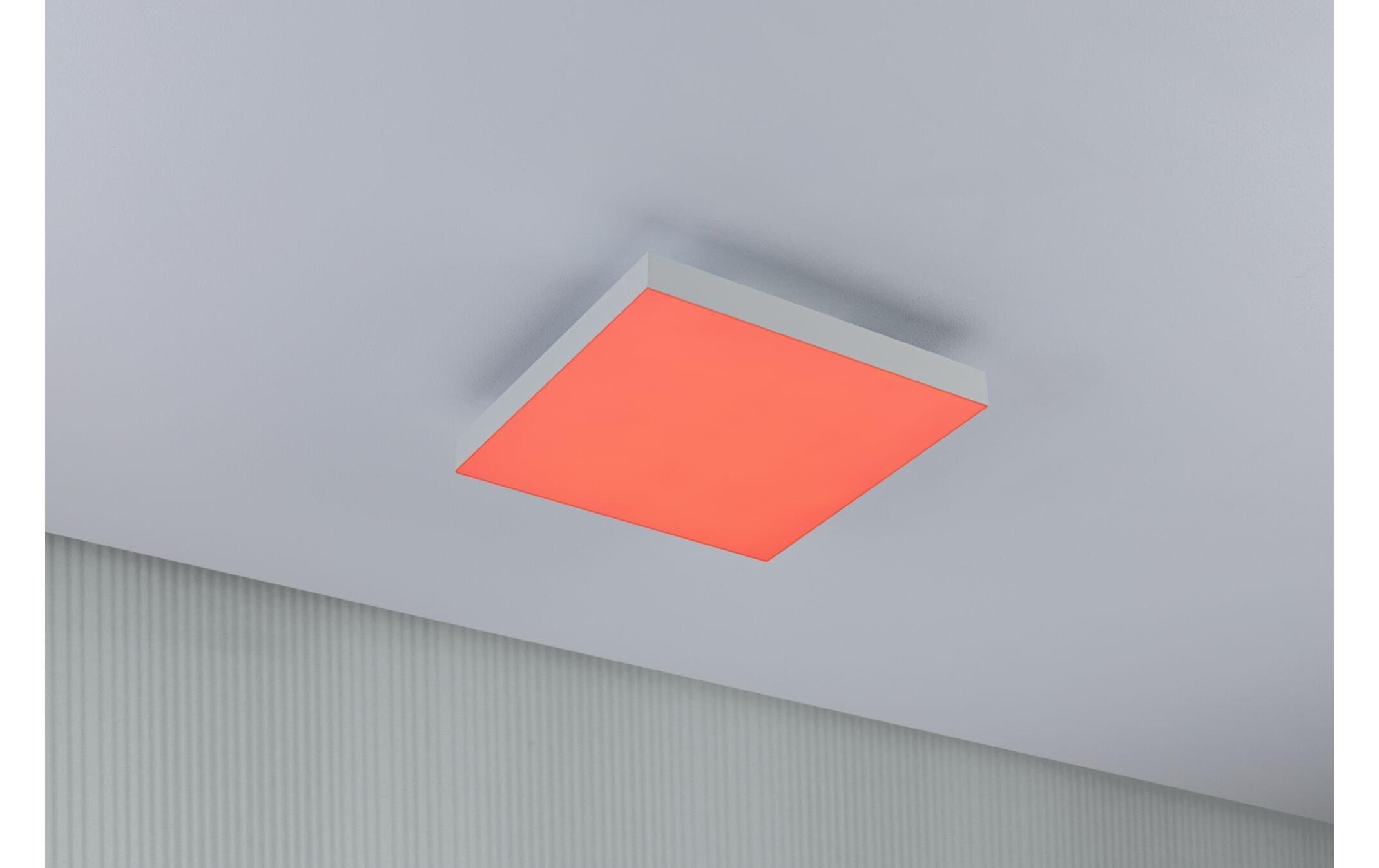 Deckenleuchte LED Panel Velora Rainbow, 13.2 W, RGBW, WeissLED Panel