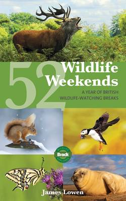 52 Wildlife Weekends: A Year of British Wildlife-Watching Breaks - Bradt Travel Guides (Wildlife Guides) (Paperback)