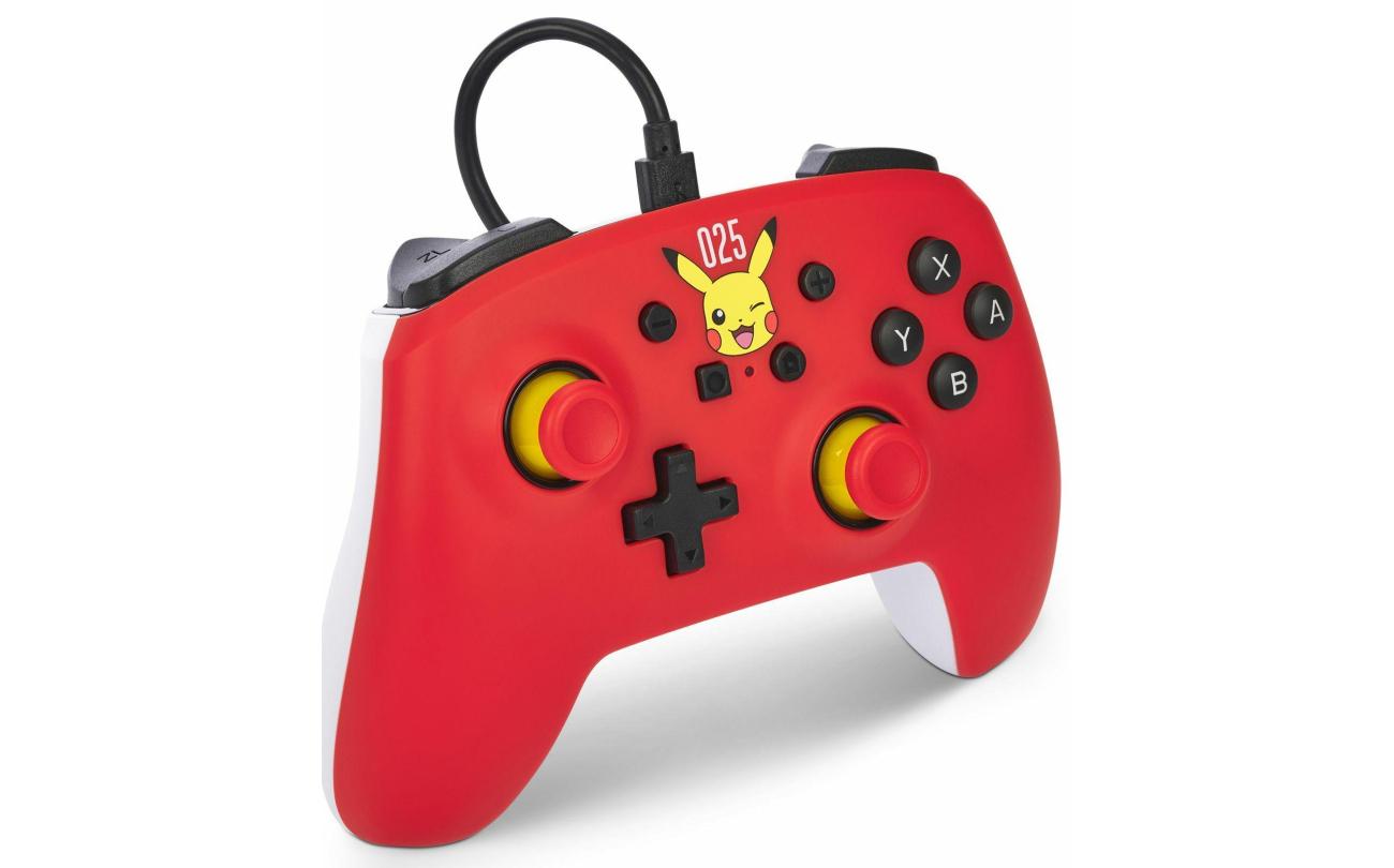 Switch - Power A Wired Controller Lauging Pikachu