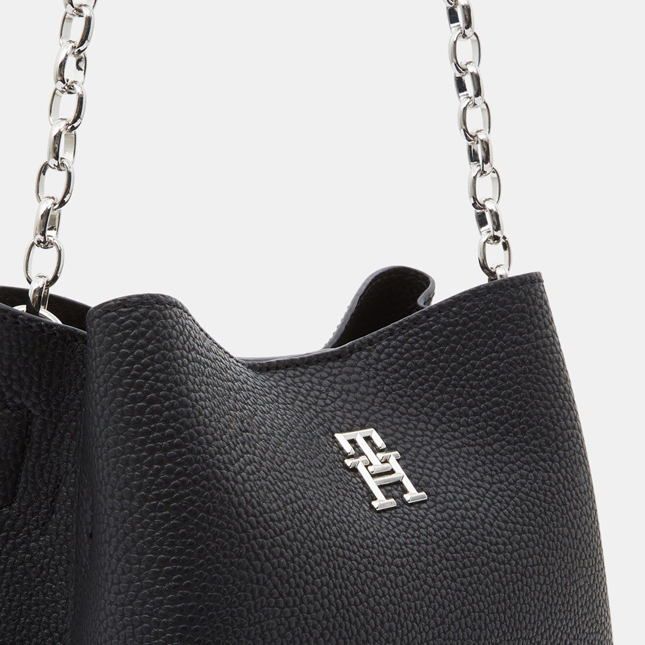 Tommy Hilfiger Sac bandoulière Emblem crossover noir - 16x22x12 cm
