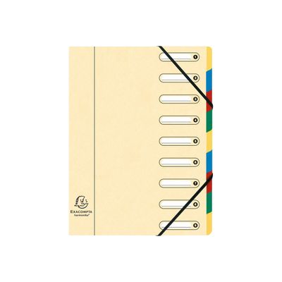 Exacompta Harmonika - Trieur à fenêtres 9 positions - disponible dans différentes couleurs