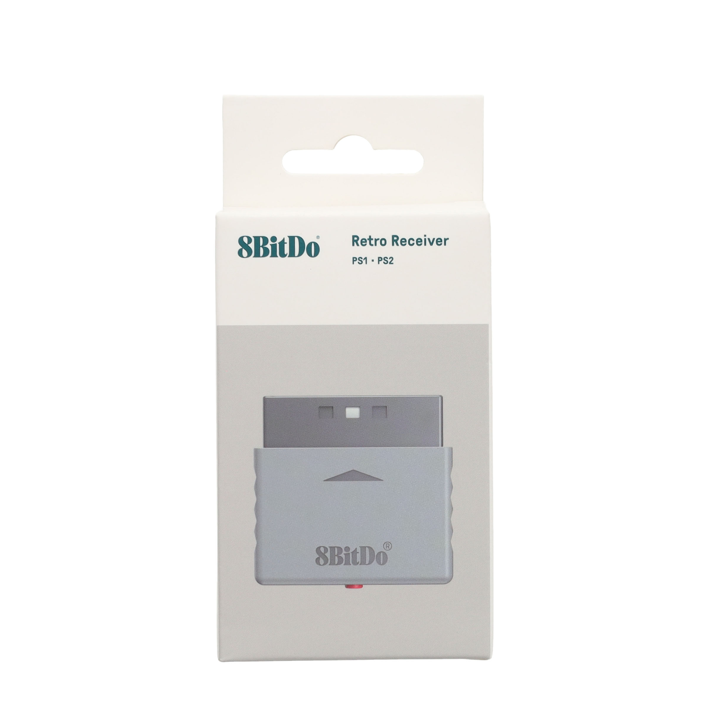 Wireless Retro Receiver Bluetooth Game Controller Adapter für Sony Playstation PS2 / PS1 - Grau