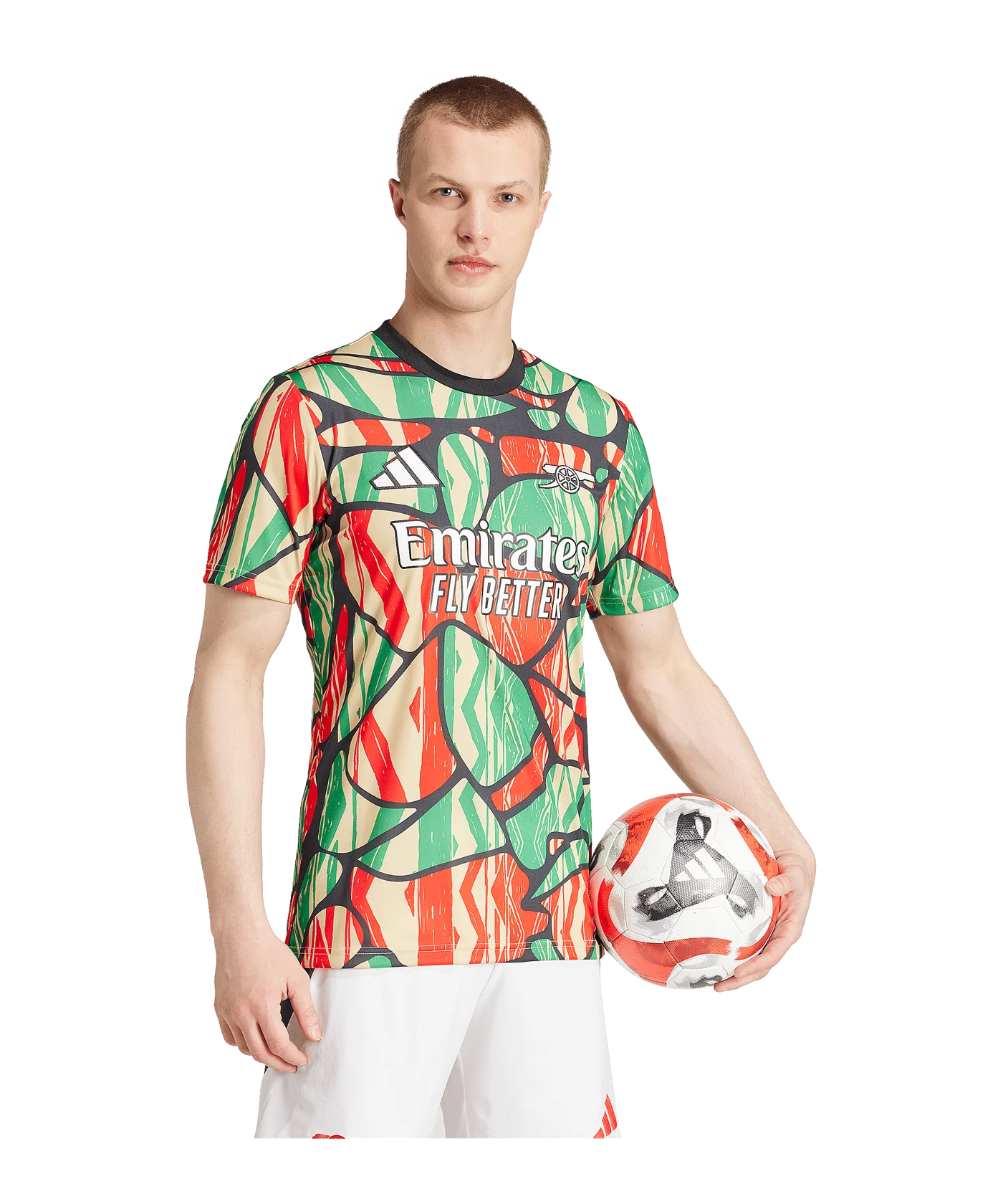 adidas FC Arsenal London Prematch Shirt 2024/2025 Rot