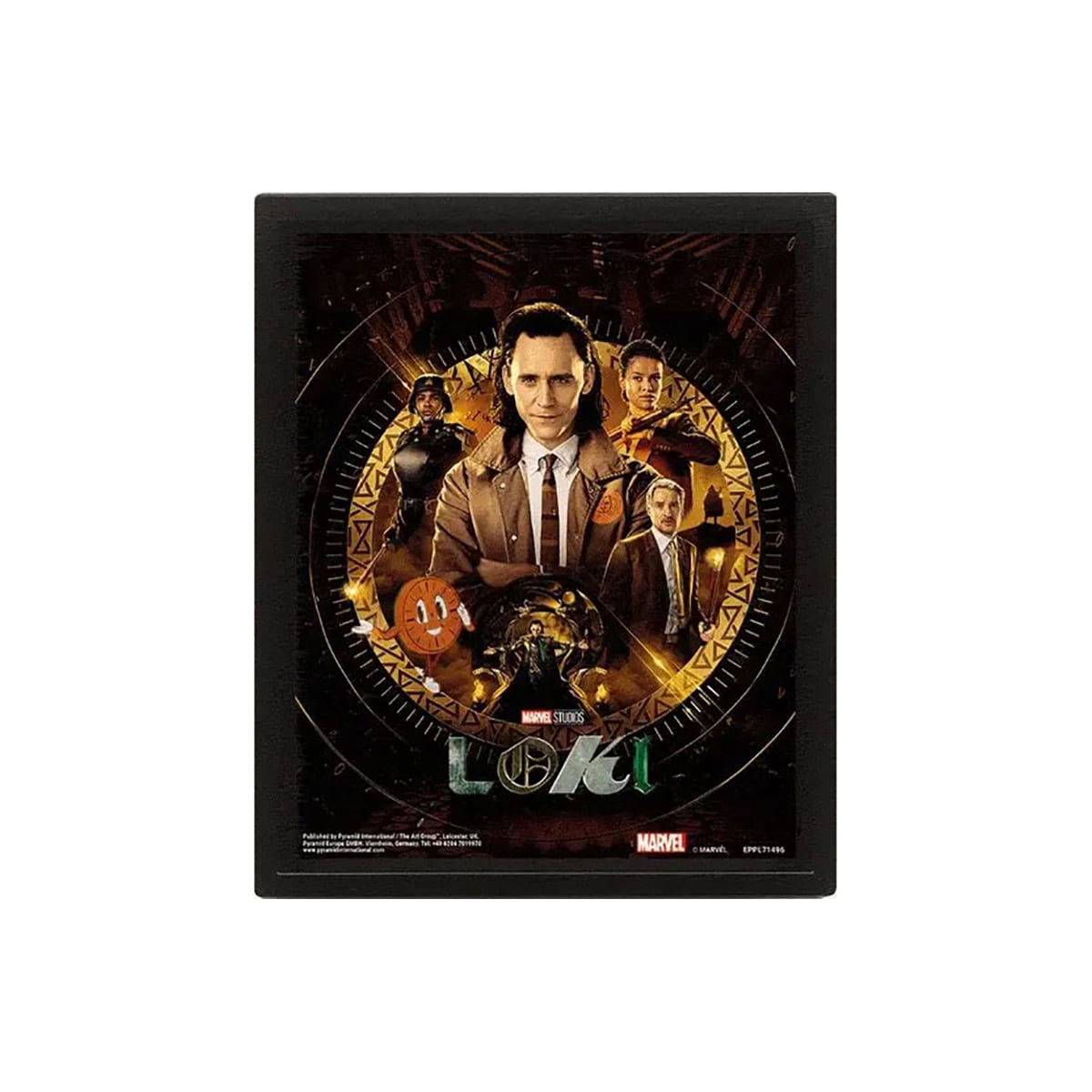 Pan Vision Loki 3D-plakat (Glorious Purpose)
