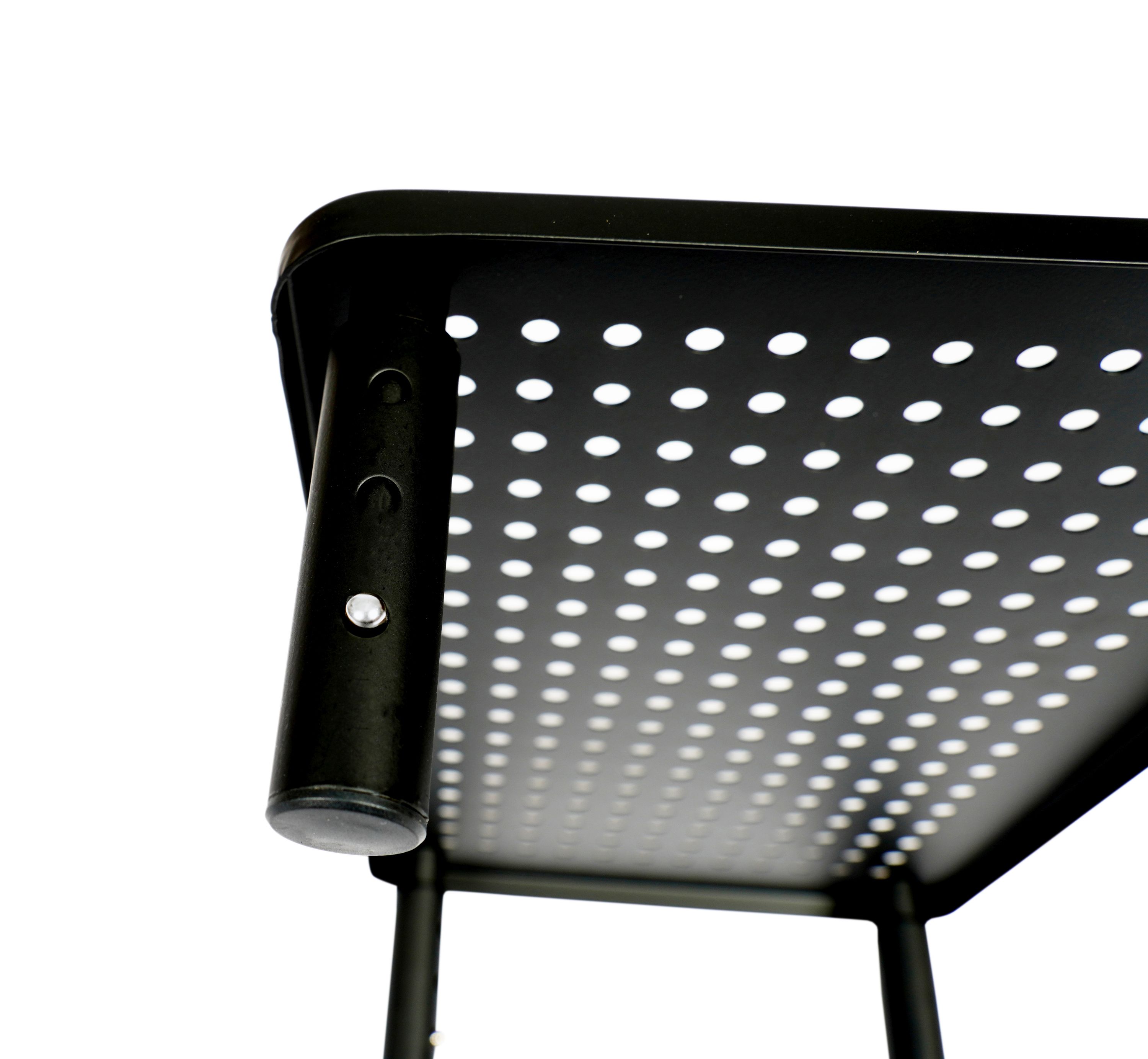 Stehtisch Monitorständer 37 x 23.5 cm schwarz