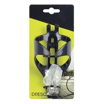 Dresco bidonhouder sport kunststof zwart
