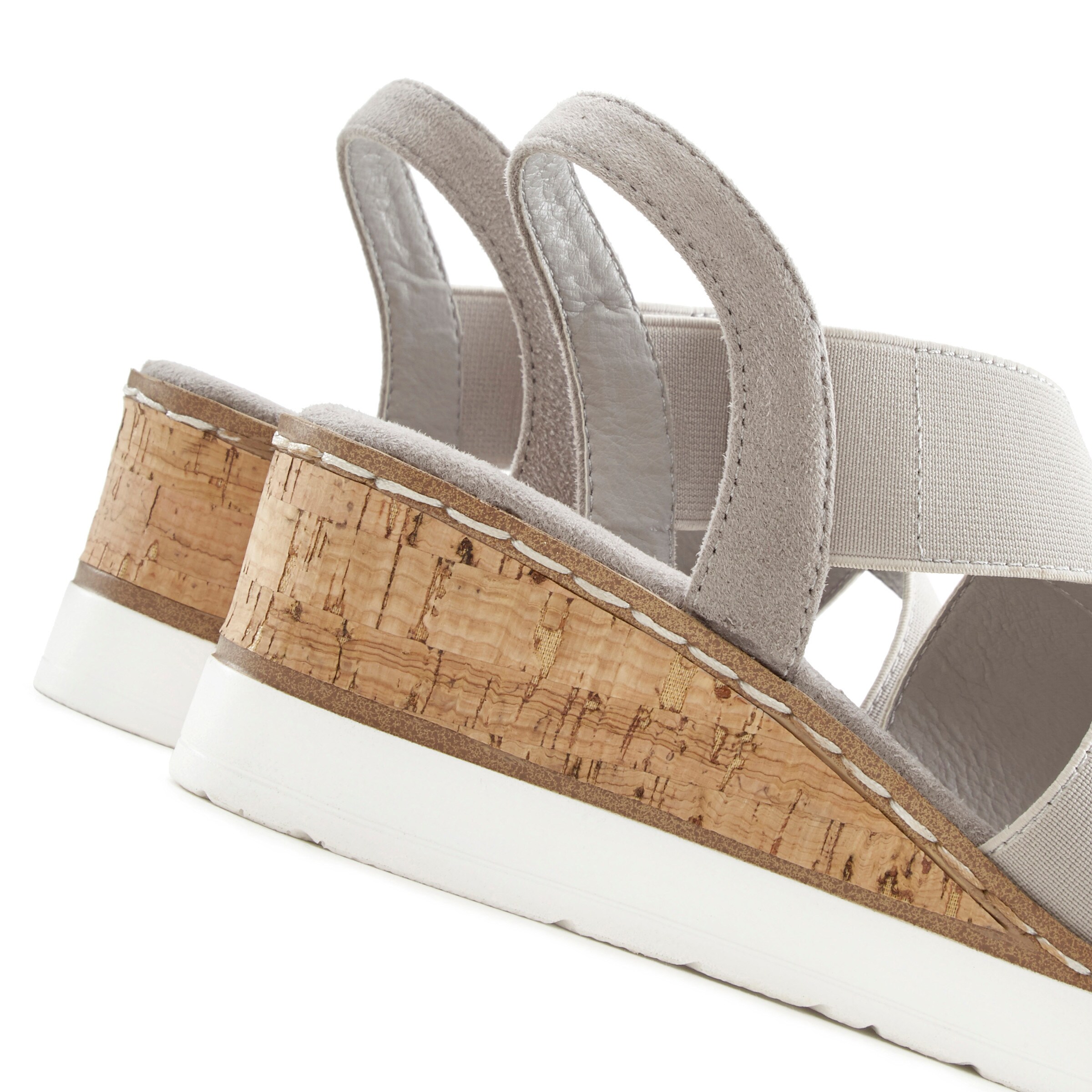 LASCANA Sandalette in grau
