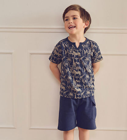 Müsli Sweatshorts - Cargo - Nacht Blue